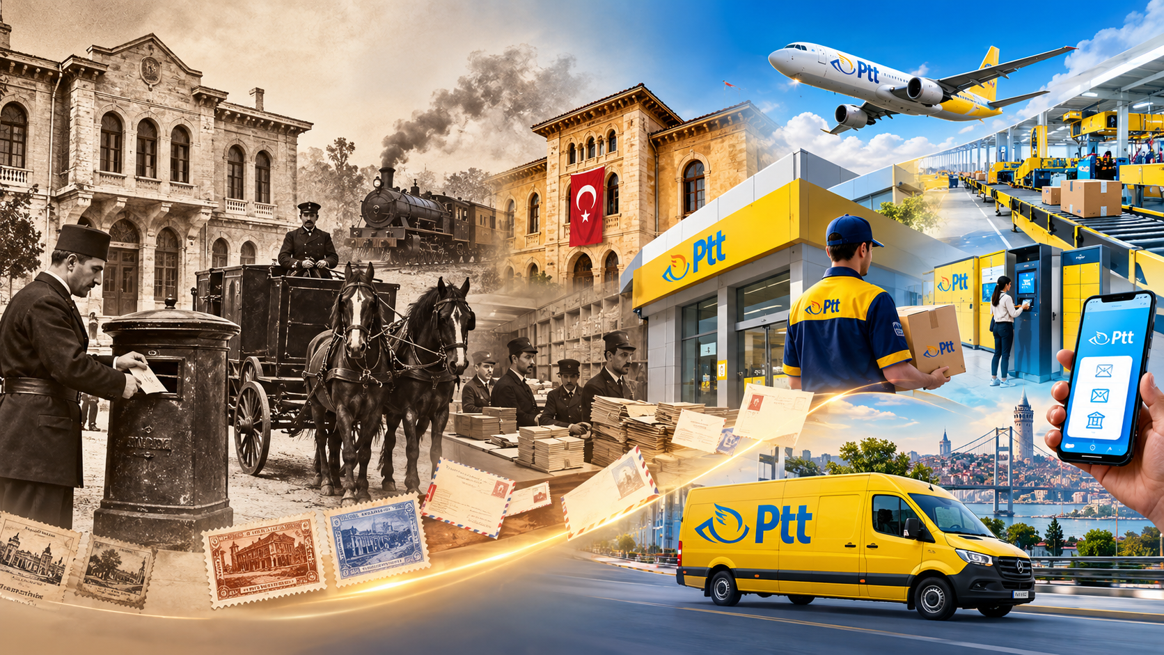 Ptt’nin Geçmişten Geleceğe Yolculuğu